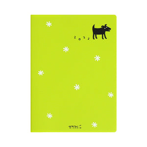 Pocket Diary (A6) Black Dog 2022