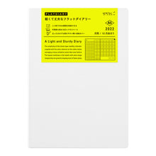 Load image into Gallery viewer, Flat Diary (A5) White 2022
