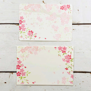 Sakura bloom Mini letter Set Sakura Pattern