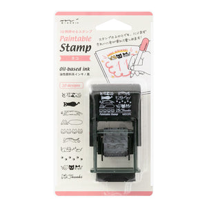 Paintable Stamp Cat