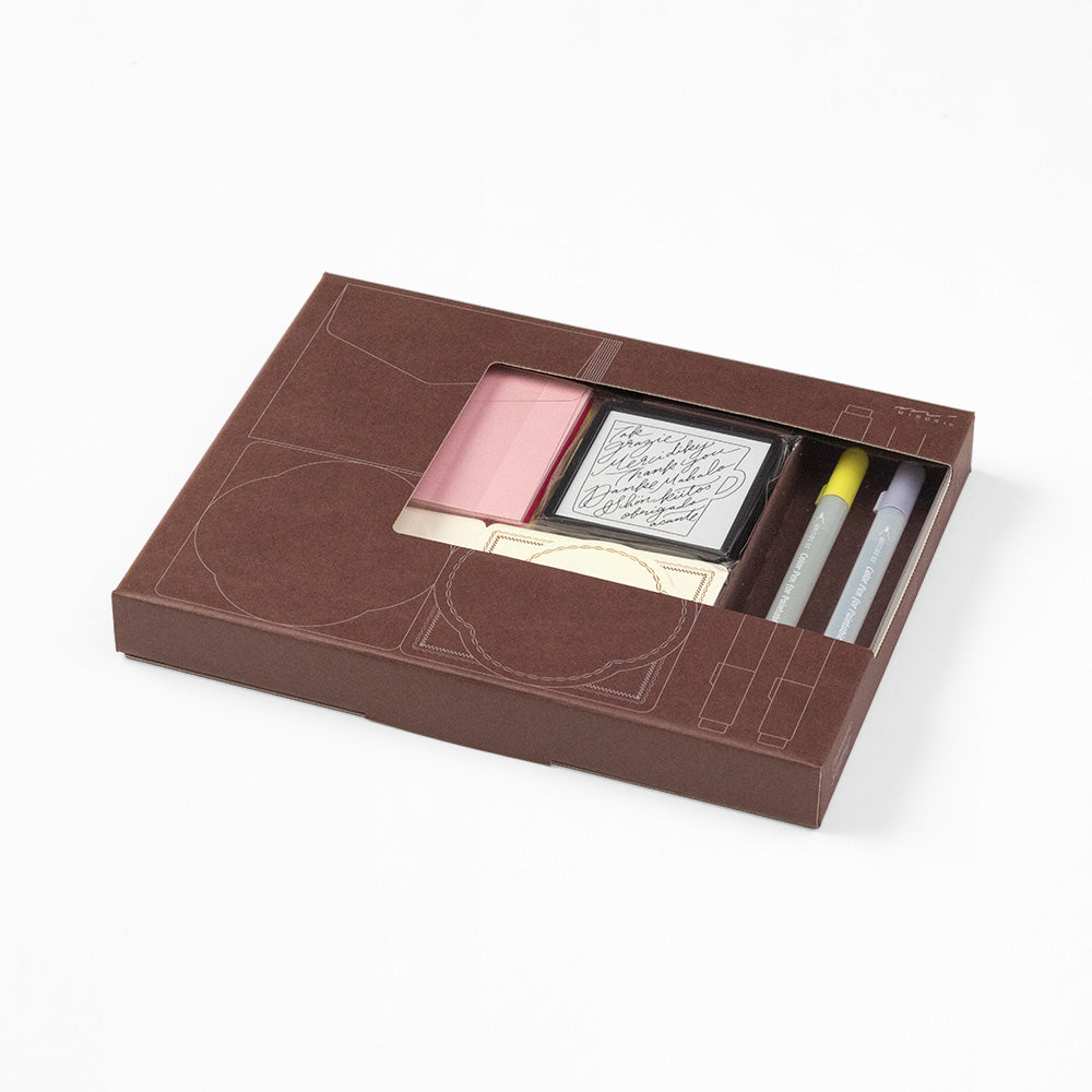 [LIMITED EDITION] Paintable Stamp Kit World Thank You