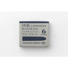 Load image into Gallery viewer, TRC Cartridge for BRASS Fountain Pen Blue-Black
