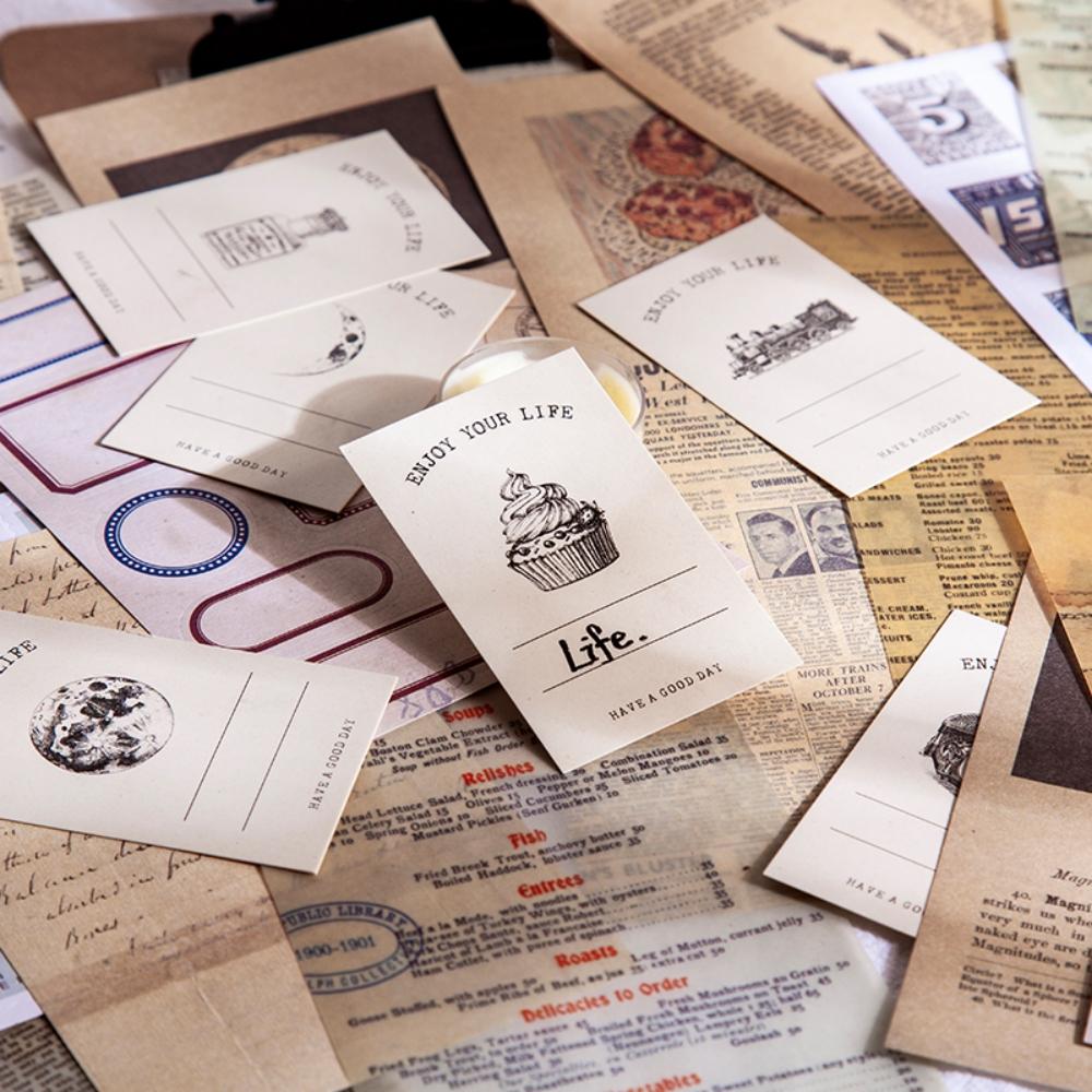 Vintage Planner Material Set