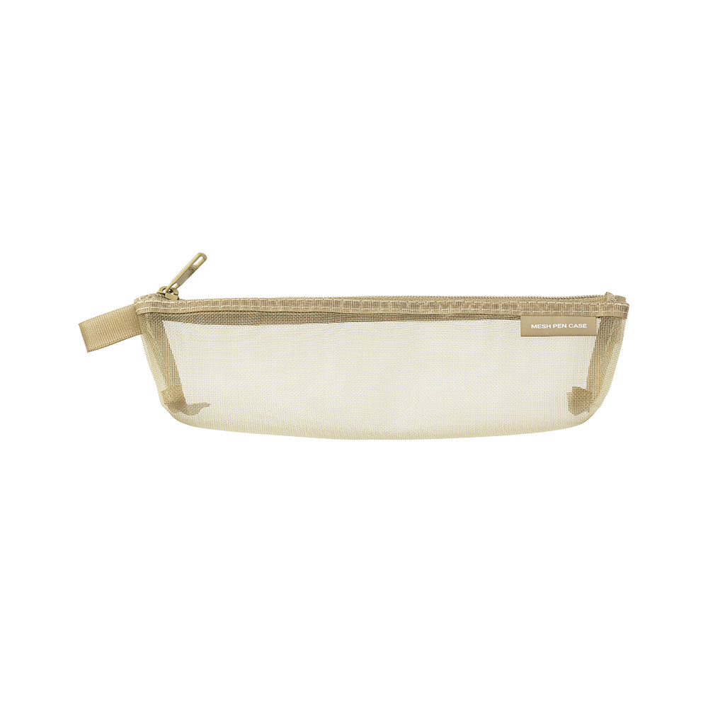 [LIMITED EDITION] Mesh Pen Case Pale Beige