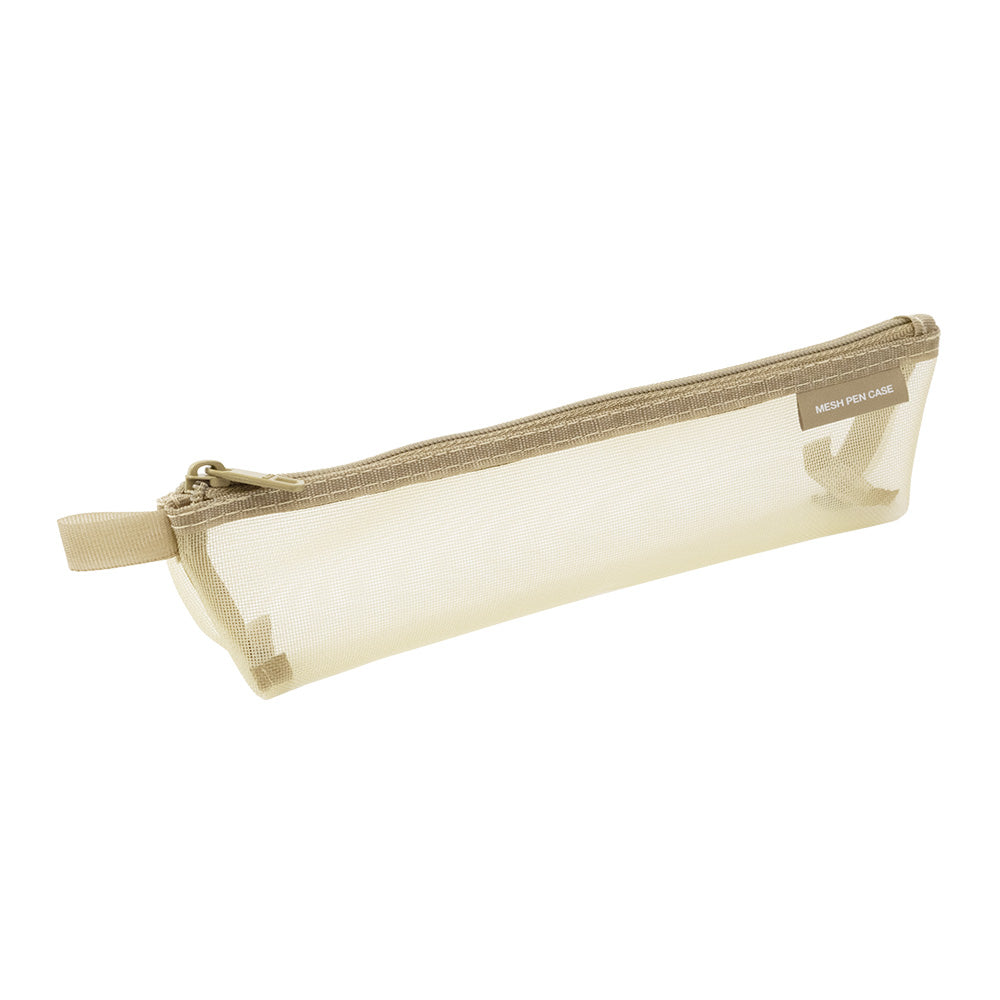 [LIMITED EDITION] Mesh Pen Case Pale Beige