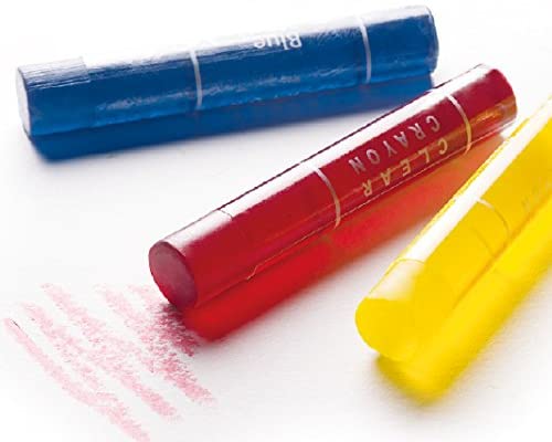 Kokuyo Clear Crayon - 10 Colour Set
