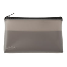 Load image into Gallery viewer, Clear Soft Pouch Black
