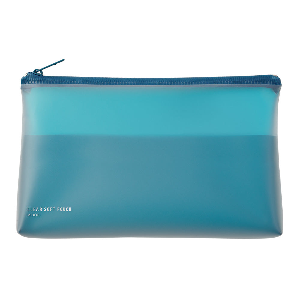 Clear Soft Pouch Blue