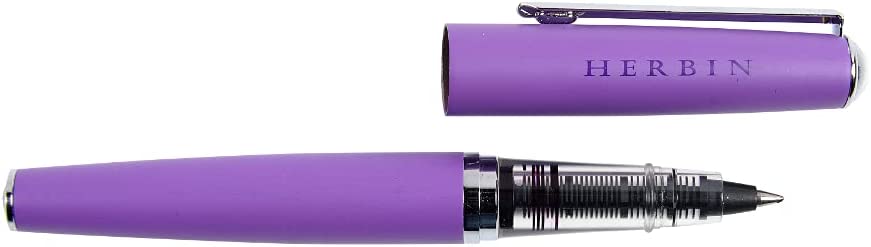 Herbin - Metal Cartridge Roller Pen, Purple