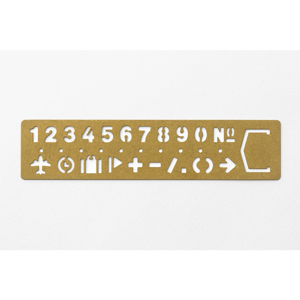 BRASS Template Bookmark Number
