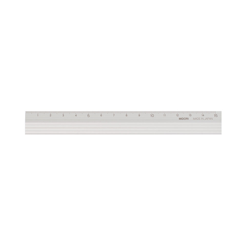 11x18 Paper With Ruler Midori Aluminium Ruler Silver – Paper planning and more