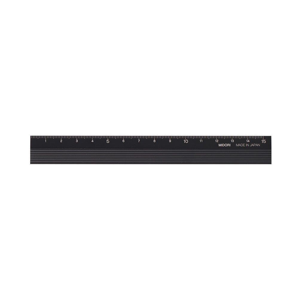 Aluminium Ruler Black
