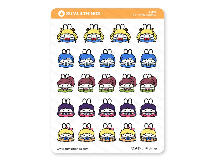 Lil' Moon Guardian Stickers