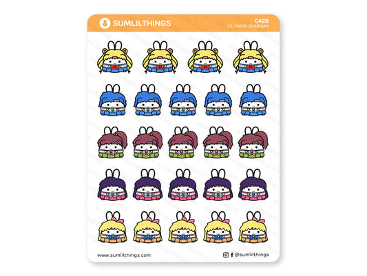 Lil' Moon Guardian Stickers