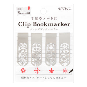 Bookmarker Clip Flower