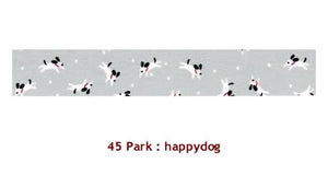 Dailylike Park Happy Dog Masking Tape