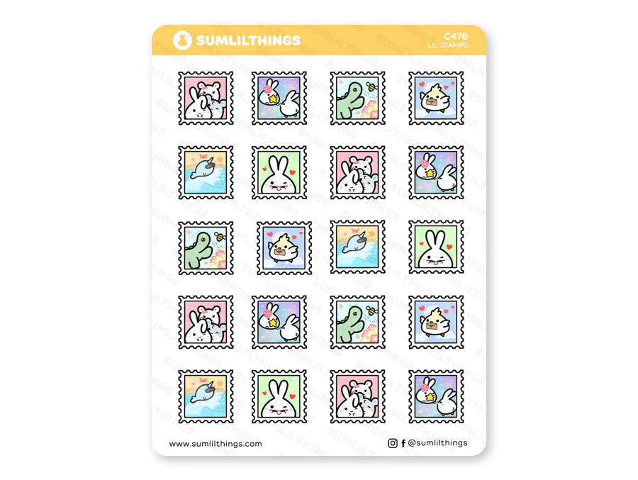 Lil' Stamps Stickers