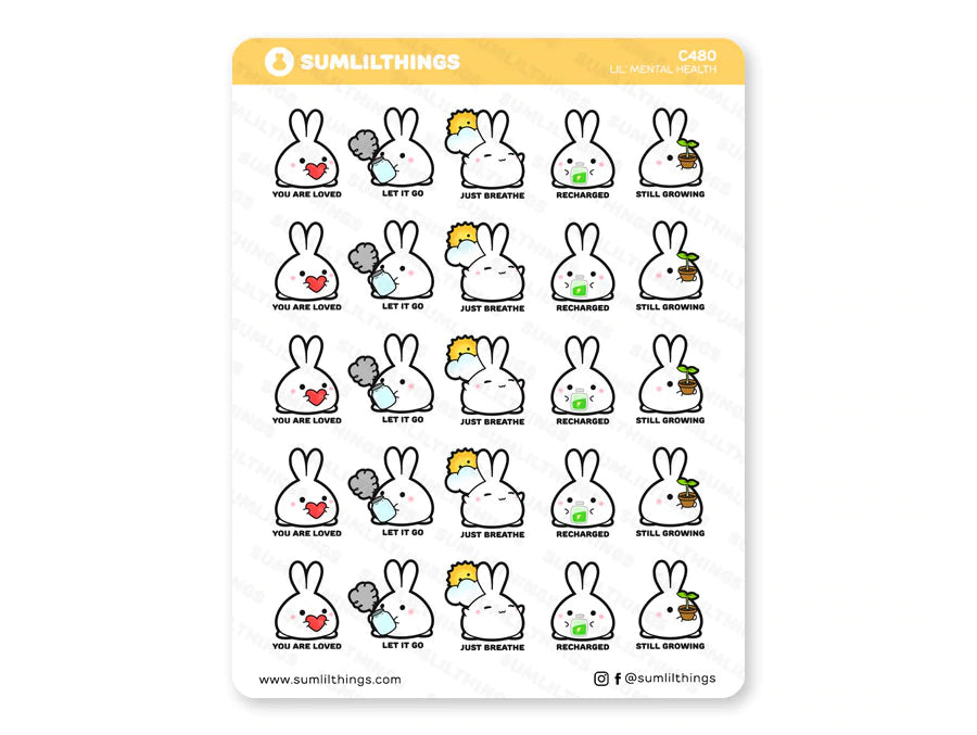 Lil' Mental Health Stickers