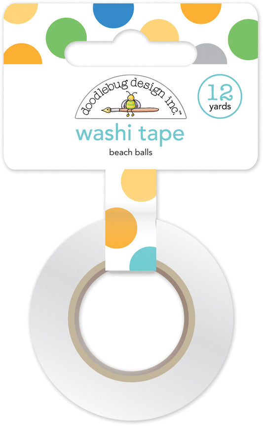 Beach Balls Washi Tape