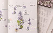 Load image into Gallery viewer, Appree Pressed flower sticker - Lilac
