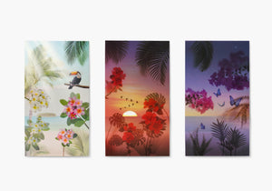 Appree Nature Scene Sticker - Tropical Night