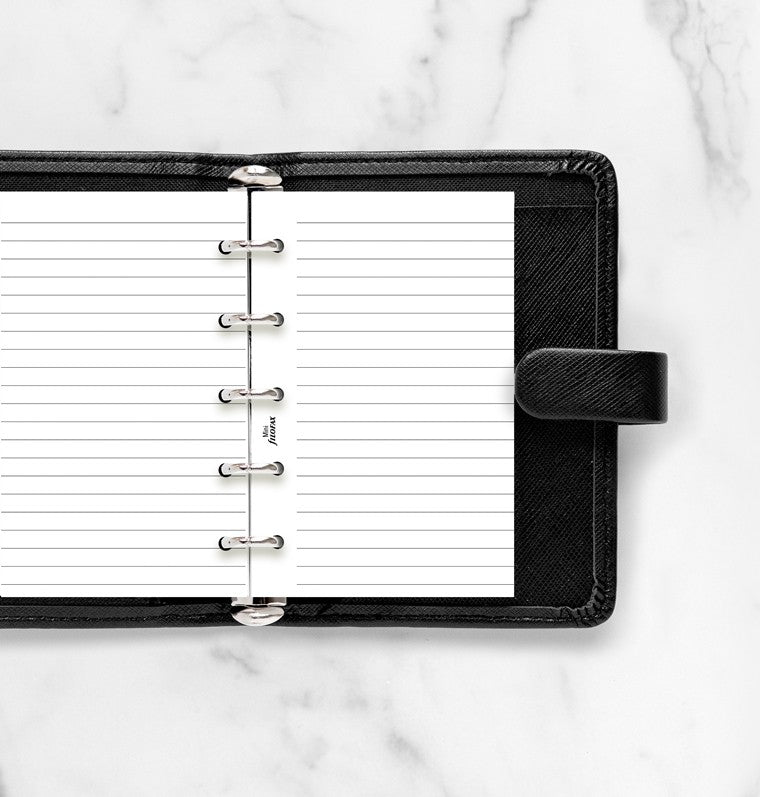 White Ruled Notepaper Mini Refill