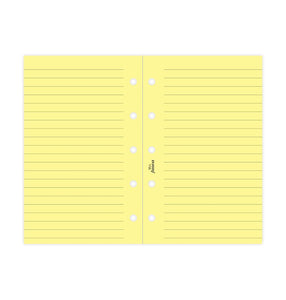 Yellow Ruled Notepaper Mini Refill