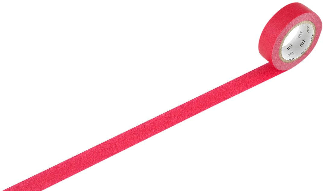 MT Solids Washi Tape - Red