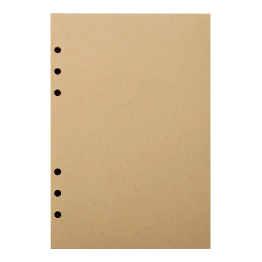 Transparent Ring Binder Inserts- Kraft
