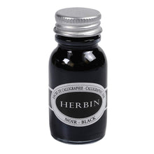 Load image into Gallery viewer, Herbin Calligraphy Black - 15ML Ink Bottle
