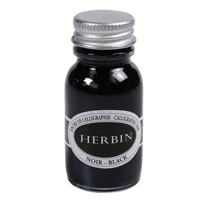 Herbin Calligraphy Black - 15ML Ink Bottle