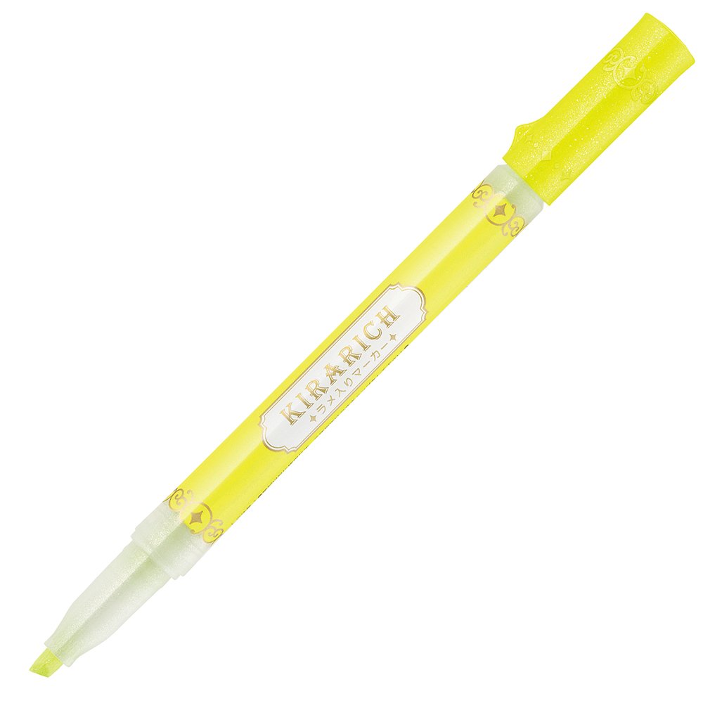Zebra Kirarich Glitter Highlighter - 5 Color Set