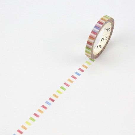 BGM  Crayon Slim Washi Tape