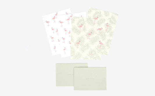 Dailylike Writing Papers & Envelope 01 Flamingo