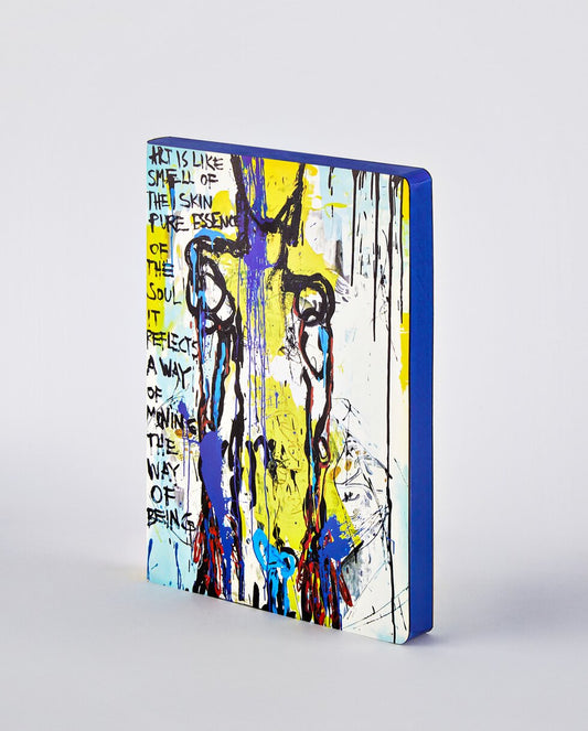 Nuuna Notebook Graphic L - Art Is Like by Marija Mandic