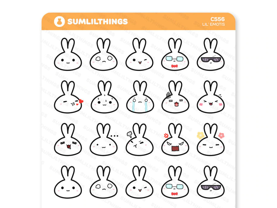 Lil' Emoti Stickers