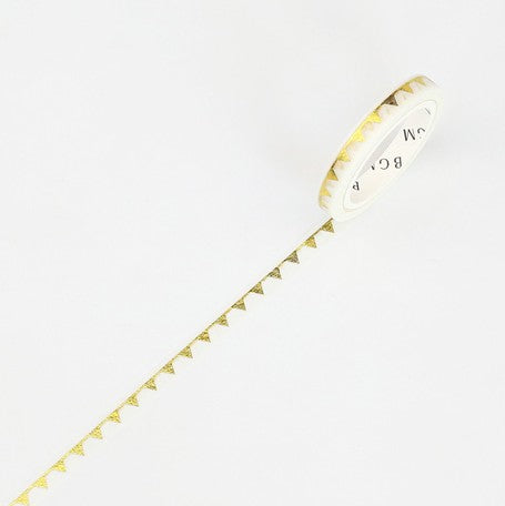 BGM Small Flags Slim Washi Tape