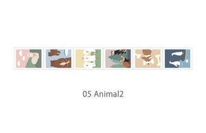 Dailylike Stamp- 05 Animal 2 Masking Tape