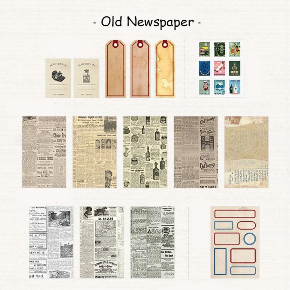 Vintage Planner Material Set