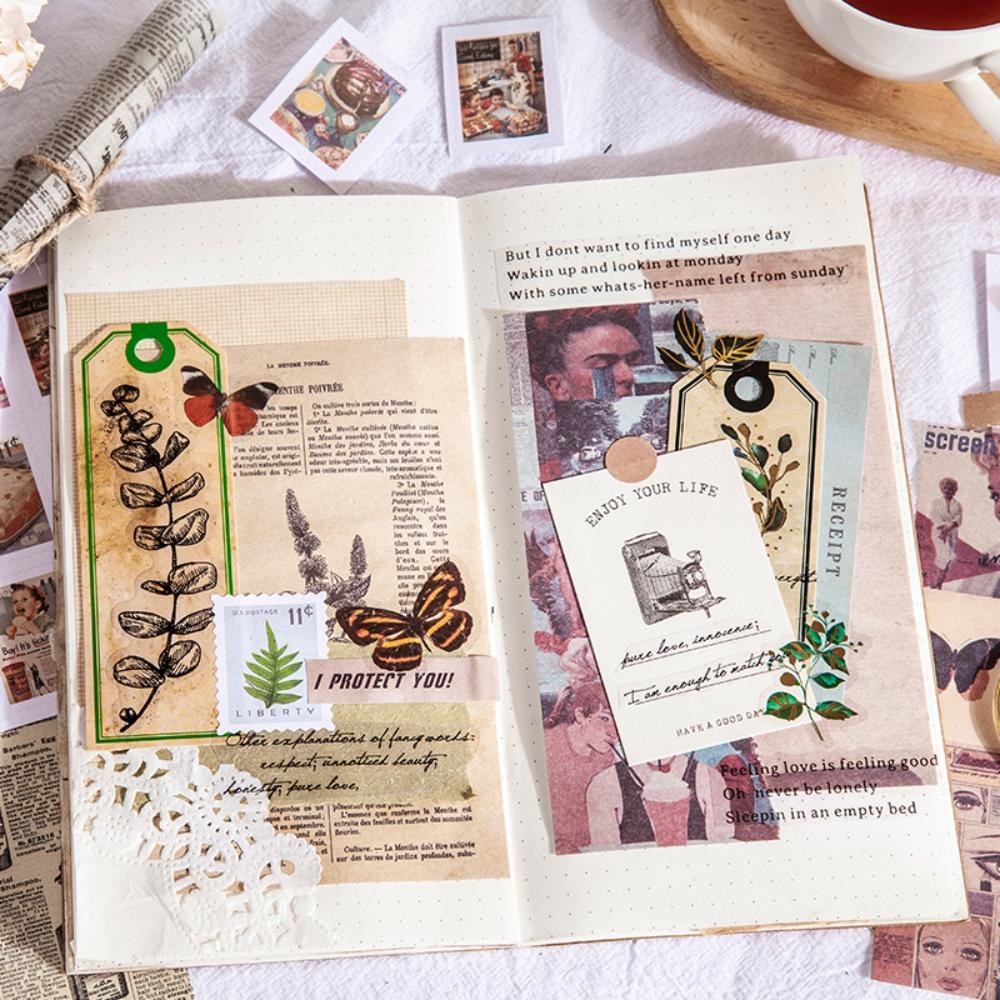 Vintage Planner Material Set