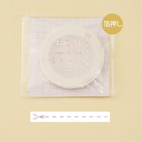 BGM Kiri Birds Line Slim Washi Tape