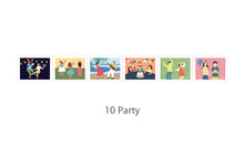 Load image into Gallery viewer, Dailylike Stamp- 10 Party Masking Tape
