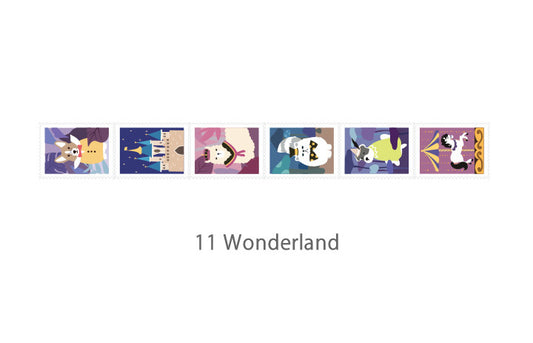 Dailylike Stamp- 11 Wonderland Masking Tape