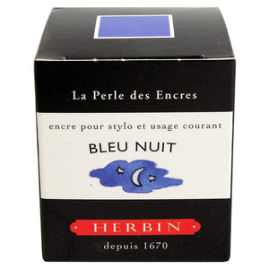Herbin"D" Ink Bottle (Bleu Nuit - 30ML)