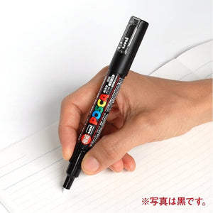 Uni-Posca Paint Marker Pen - Extra Fine Point - Set of 8