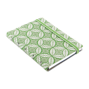 Filofax Notebook Impressions Pocket Green/White