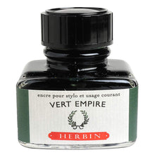 Load image into Gallery viewer, Herbin&quot;D&quot; Ink Bottle (Vert Empire - 30ML)
