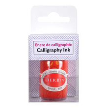 Load image into Gallery viewer, Herbin Calligraphy Red - 15ML Ink Bottle
