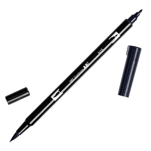 Tombow 56621 Dual Brush Pen, N15 - Black