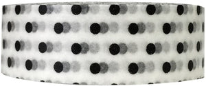 Black Polka Dots Washi Tape